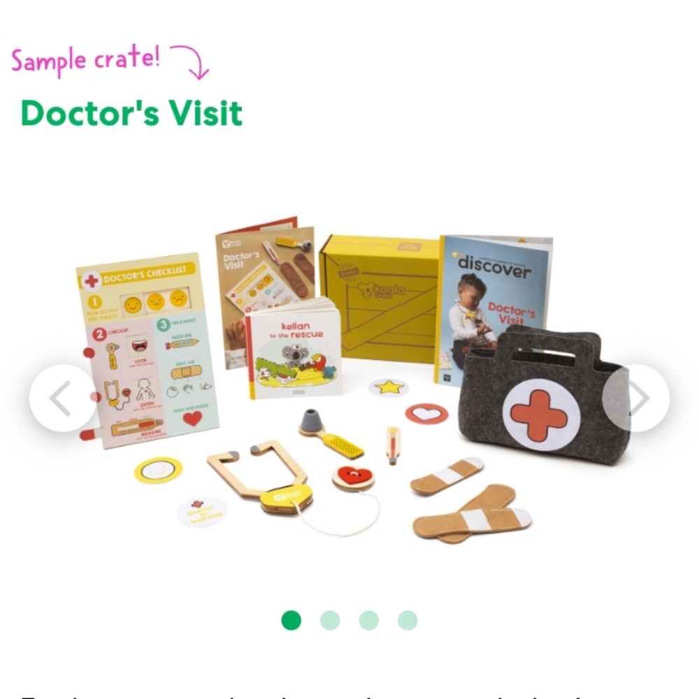 Kiwi Co- Koala Crate - Doctor's Visit - New in Box/Unopened